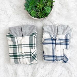 Zara Kids Boys Toddlers Bundle (2) Hooded Oversized Jacket Size 2-3